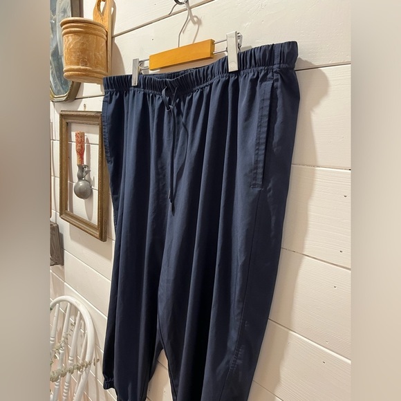 HYBA navy Ankle/Crop light Joggers size 2x - Picture 6 of 8